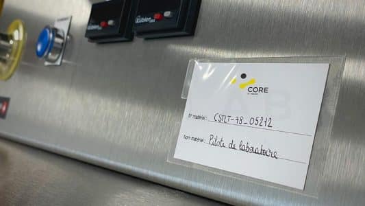 CORE Center Colas pilote laboratoire